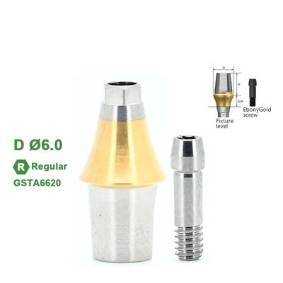 Osstem® Transfer Abutment Hiossen Straight Abutment Titanium Abutment