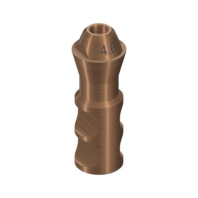 ITI NC RC Analog For Screw Retained Abutment TAN  Straight 0° D 4.6mm