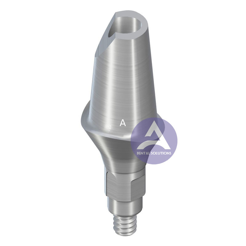 ITI Straumann Bone Level® Tooth Implant Abutment Titanium Straight Anatomic Abutment Compatible  RC 4.1