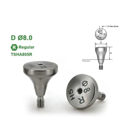 Osstem GS(TS)® Titanium Healing Abutment Compatible  Hiossen Mini / Regular